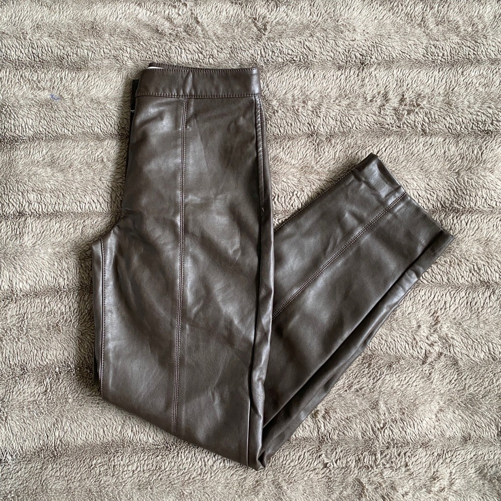 Aritzia Leather Pants